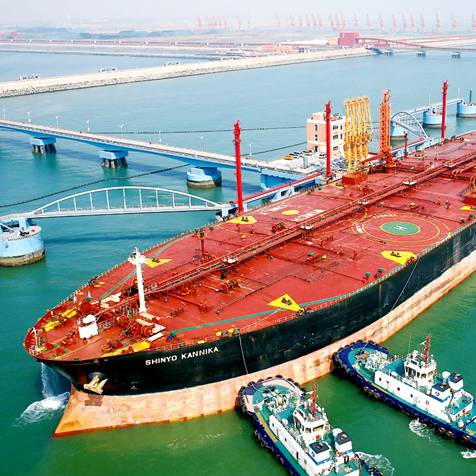 中石化青岛接收站累计接卸500船LNG